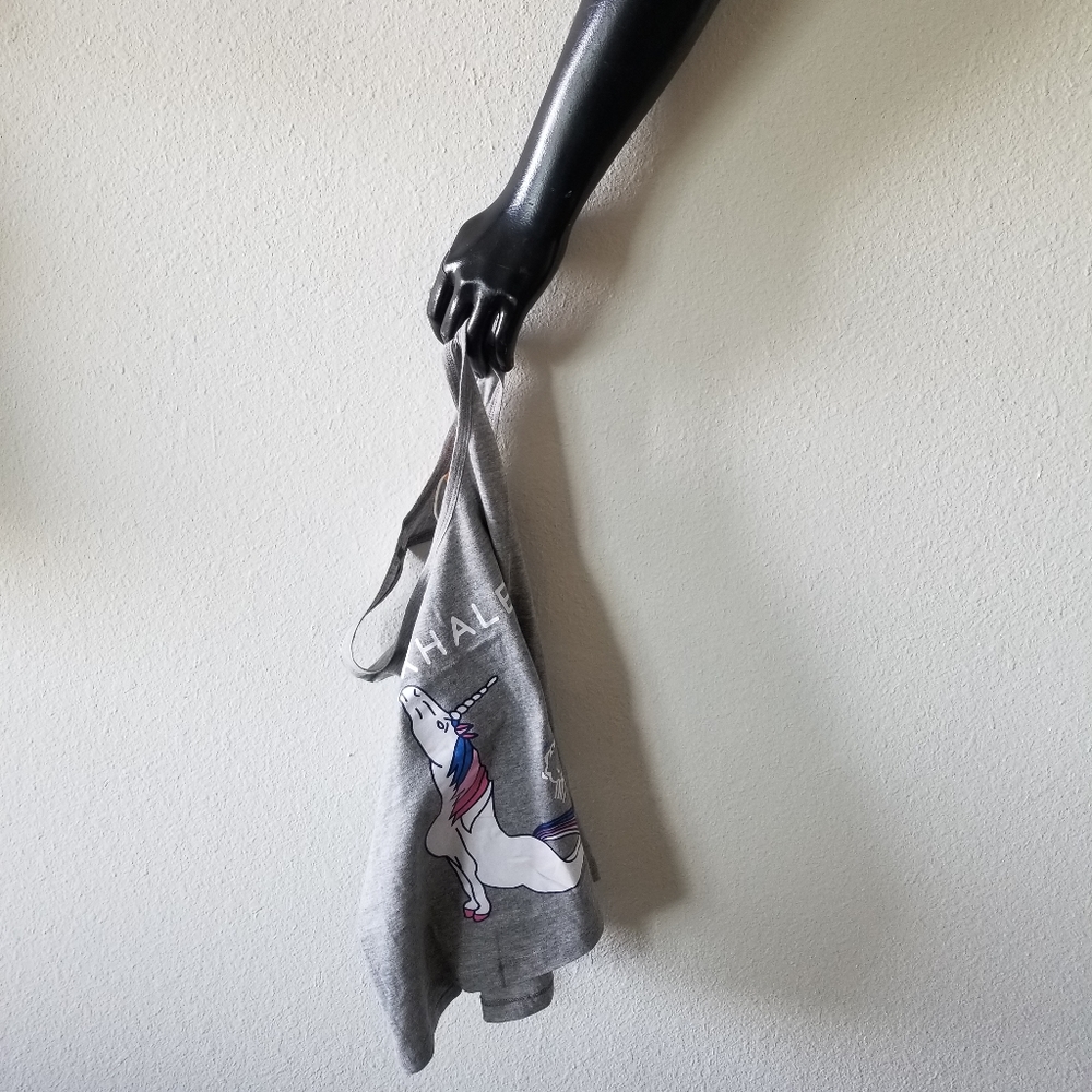 LAST 1 - Boutique UNICORN tank top racerback - Picture 4 of 8